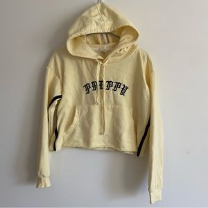 Forever 21 yellow hoodie